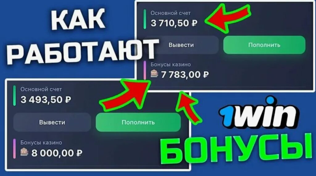 бонусы 1win
